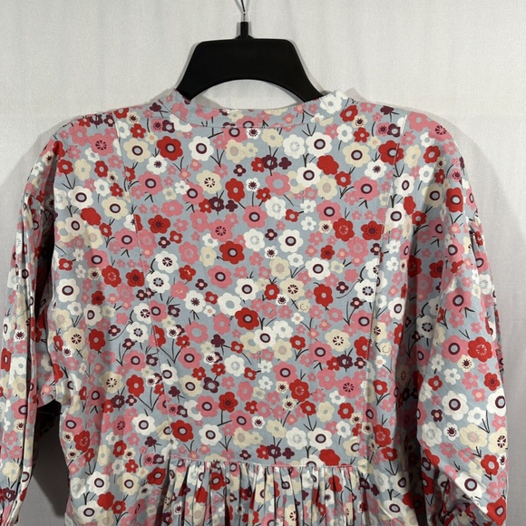 NWT $335 byTiMo [ XS ] Structured Cotton‎ Shift Dress in Flower Garden RARE - Picture 13 of 16